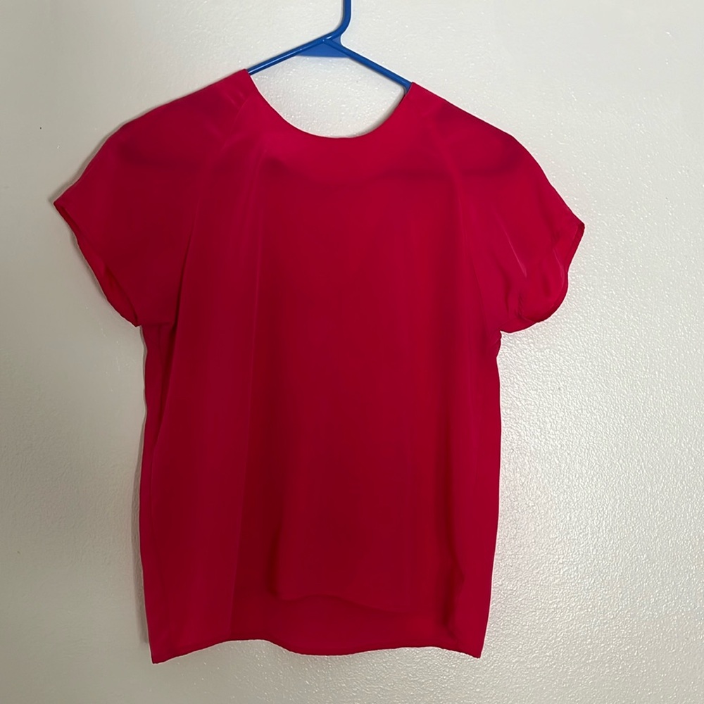 Pink vintage blouse size small